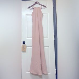 Calvin Klein Pale Pink Floor Length Dress